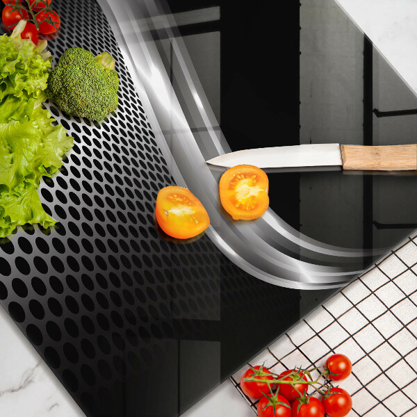 Glass worktop saver Metal structure