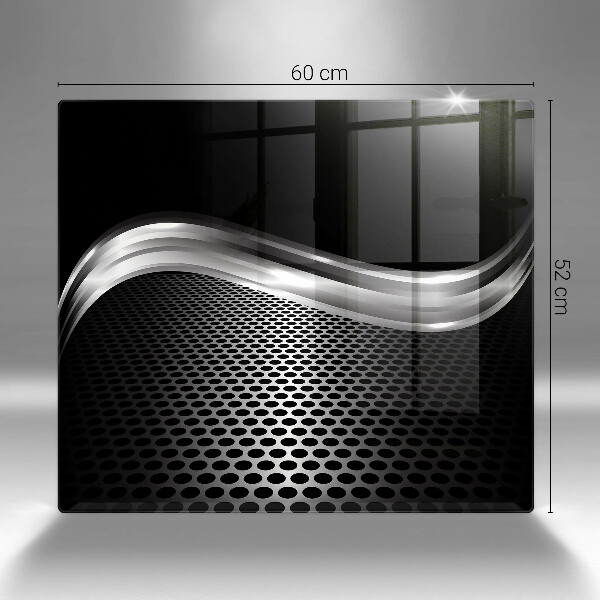 Glass worktop saver Metal structure