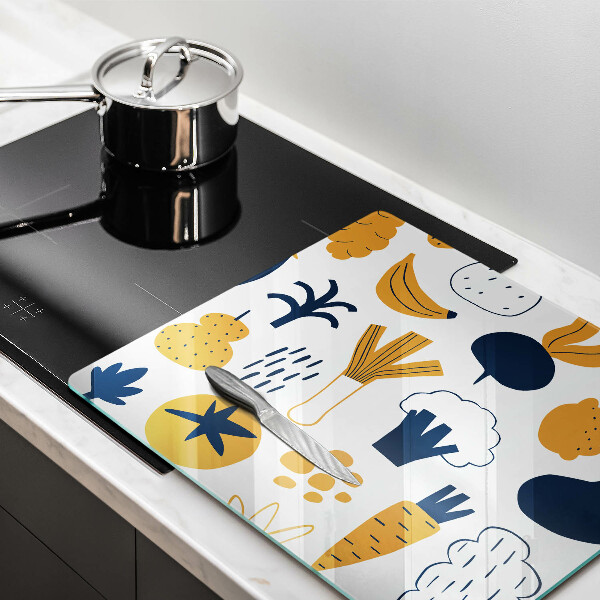 Work surface savers Food illustration