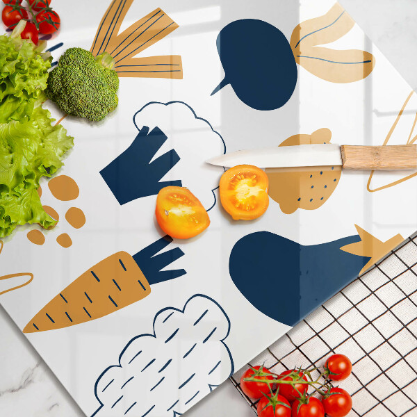 Work surface savers Food illustration