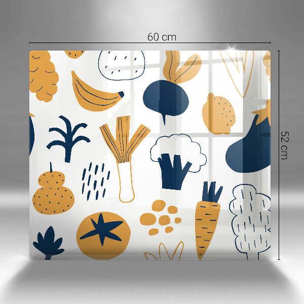 Work surface savers Food illustration