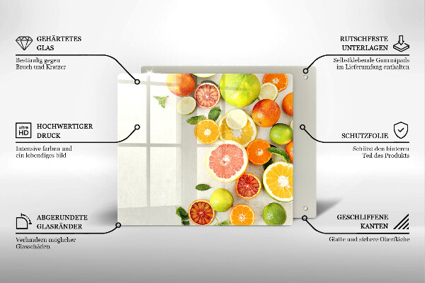 Worktop saver Fruits citruses