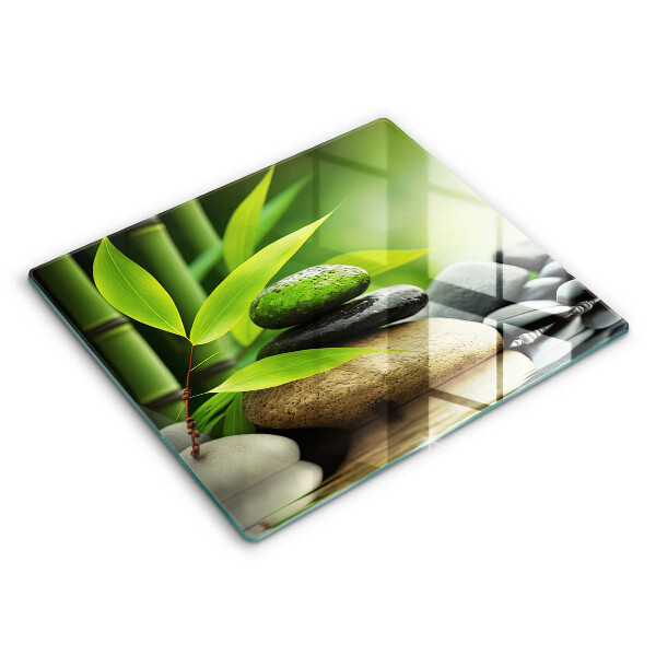 Worktop saver Zen bamboo stones