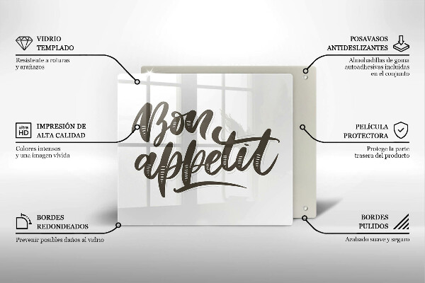 Worktop saver The inscription Bon Appetit