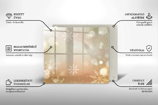 Worktop saver Snowflakes