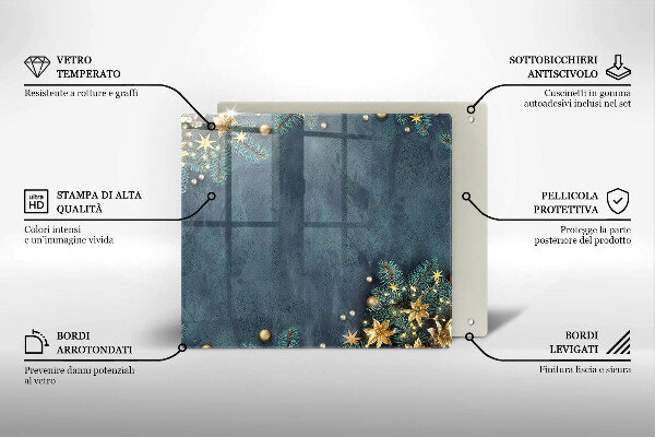 Worktop saver Christmas decorations