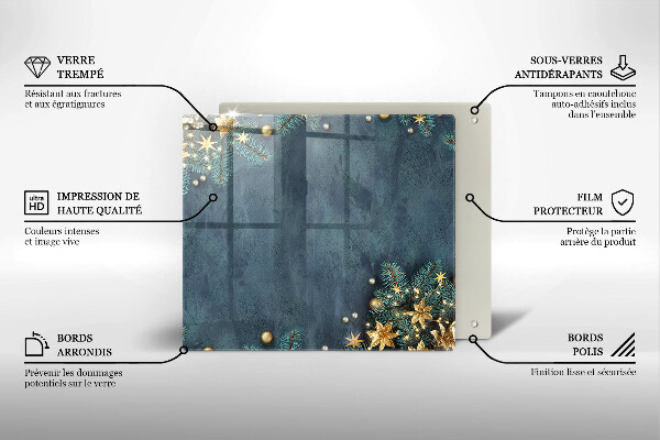 Worktop saver Christmas decorations