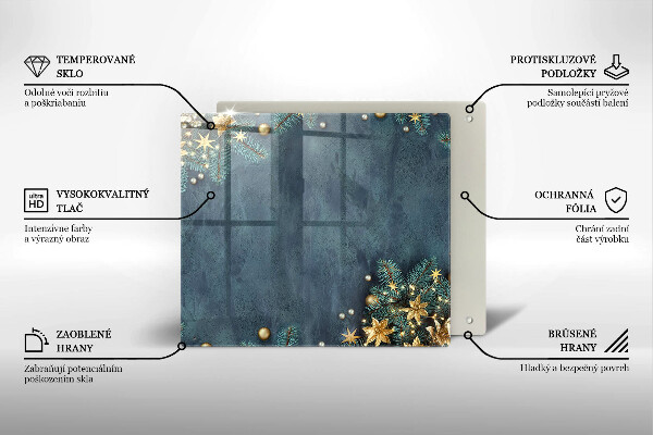 Worktop saver Christmas decorations