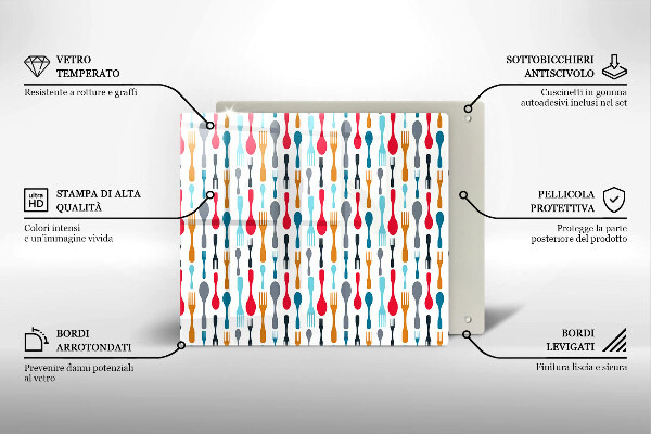 Worktop saver Spoon illustration