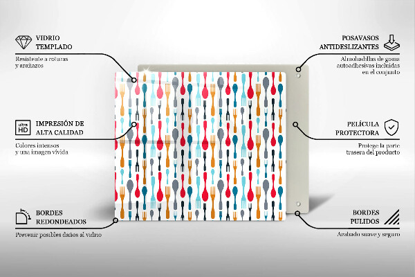 Worktop saver Spoon illustration