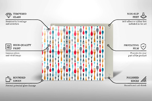 Worktop saver Spoon illustration