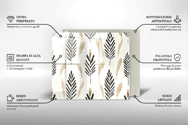 Worktop saver Boho plants