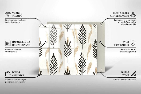 Worktop saver Boho plants