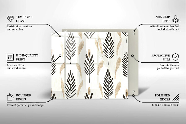 Worktop saver Boho plants