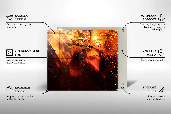 Worktop saver Cola drink with ice