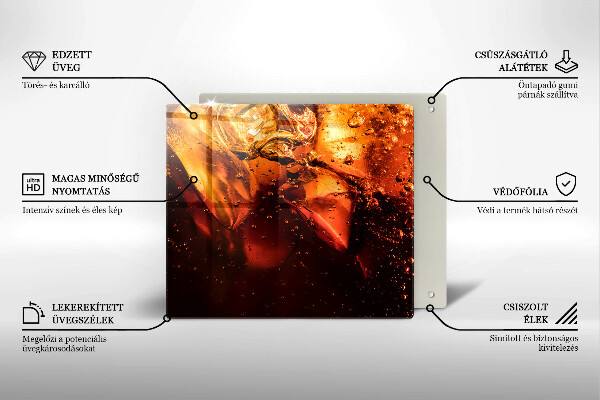 Worktop saver Cola drink with ice