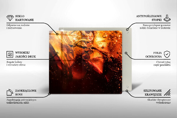 Worktop saver Cola drink with ice