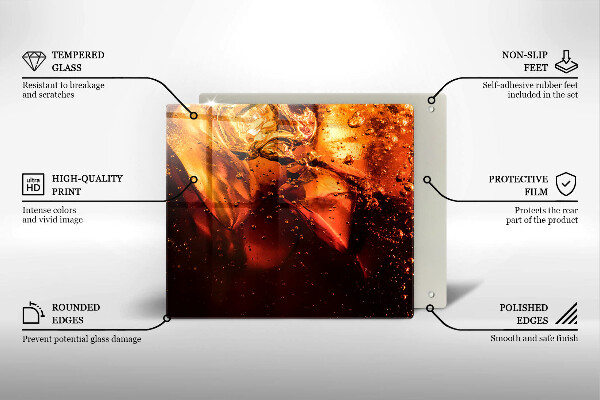 Worktop saver Cola drink with ice