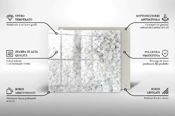 Worktop saver Salt crystals