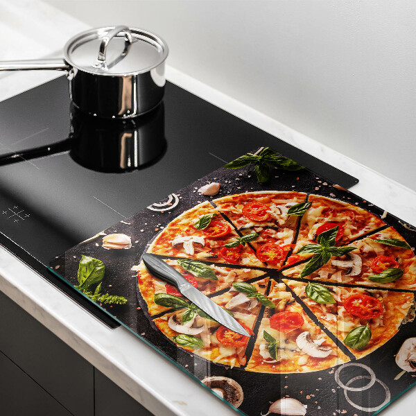 Worktop saver Pizza with mushrooms