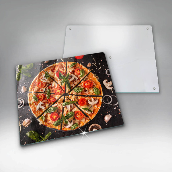 Worktop saver Pizza with mushrooms