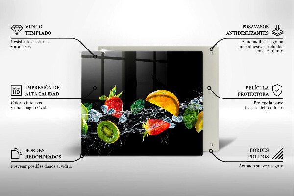 Worktop saver Fruits in water