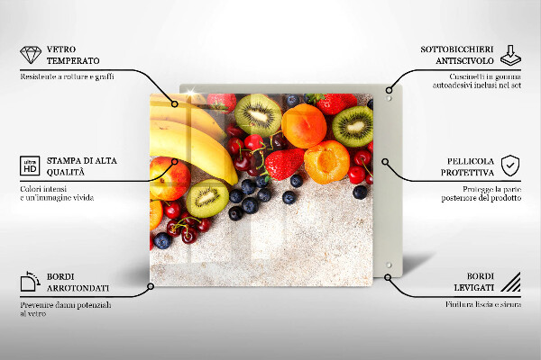 Worktop saver Holiday fruits