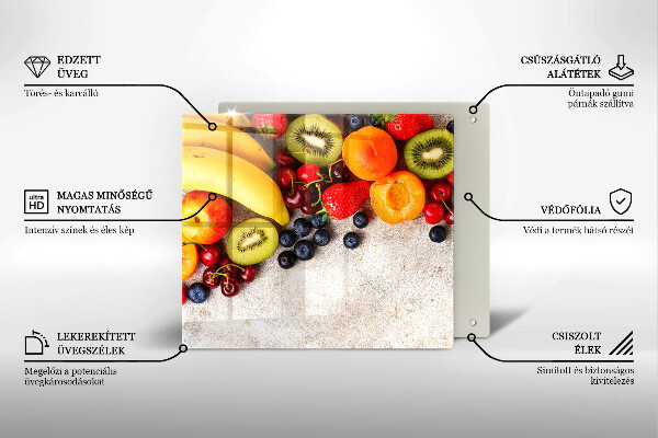 Worktop saver Holiday fruits