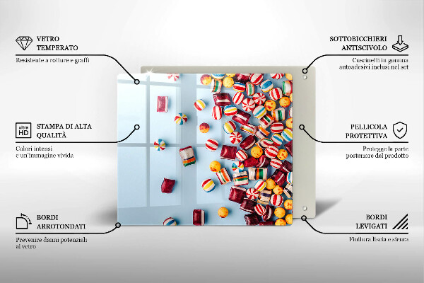 Worktop saver Colorful candies