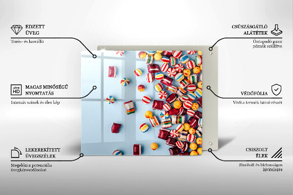 Worktop saver Colorful candies