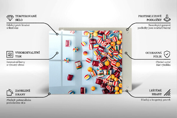 Worktop saver Colorful candies