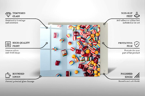 Worktop saver Colorful candies