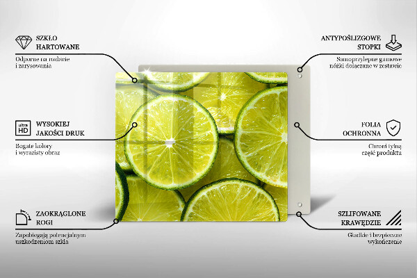 Worktop saver Lime slices