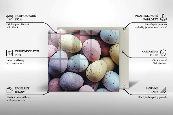 Worktop saver Easter eggs