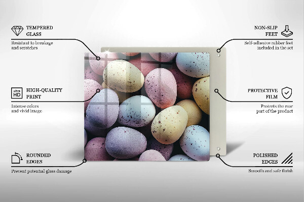 Worktop saver Easter eggs
