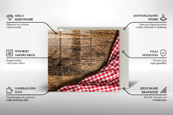 Worktop saver Wooden table