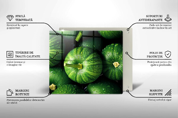 Worktop saver Green pumpkins