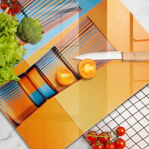 Worktop saver Two glasses of water