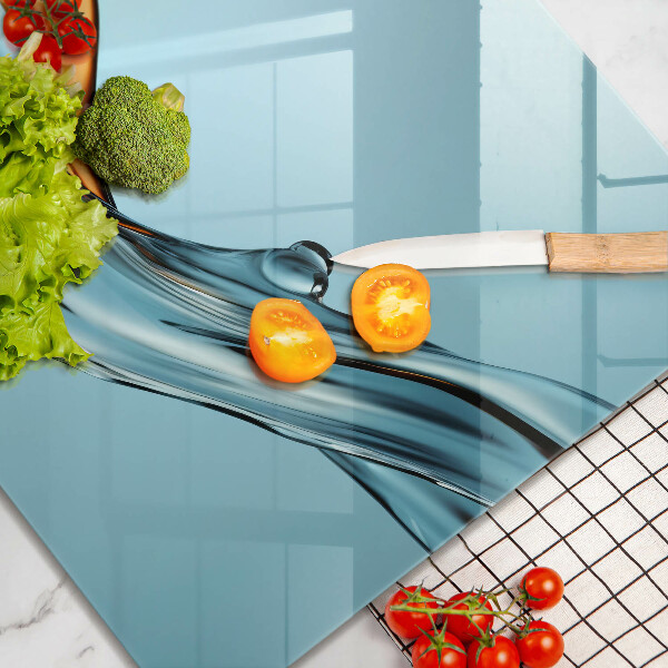 Worktop saver Water on a blue background