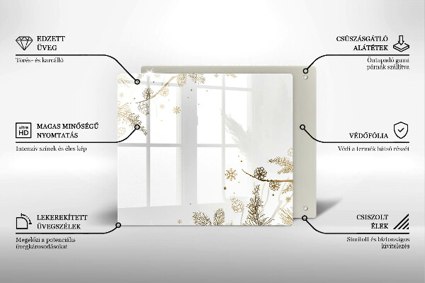 Worktop saver Winter decorations