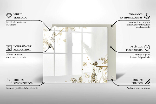 Worktop saver Winter decorations