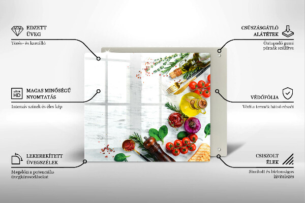 Worktop saver Vegetables and spices