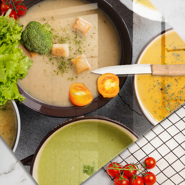 Worktop saver Colorful soups