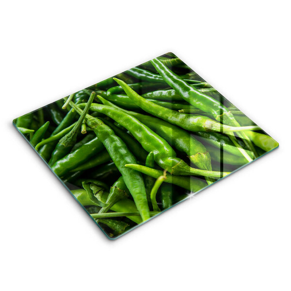 Glass worktop saver Pods peas