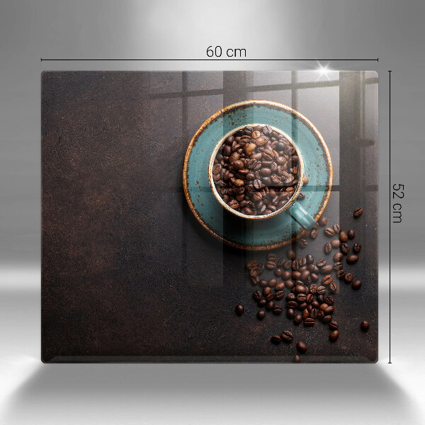 Glass worktop saver Coffee grain cup