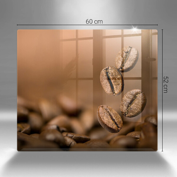 Glass worktop saver Coffee beans