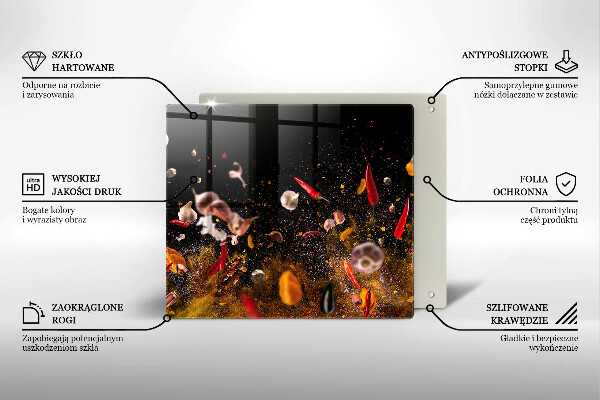 Work surface savers Hot spices