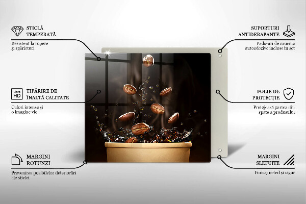 Work surface savers Hot coffee beans