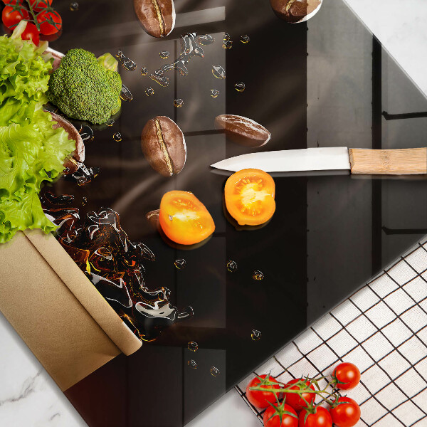 Work surface savers Hot coffee beans