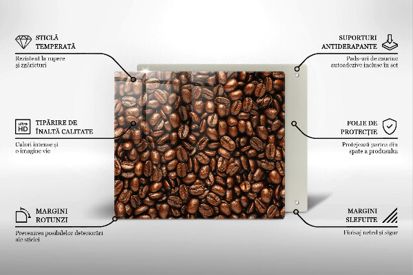 Work surface savers Coffee beans